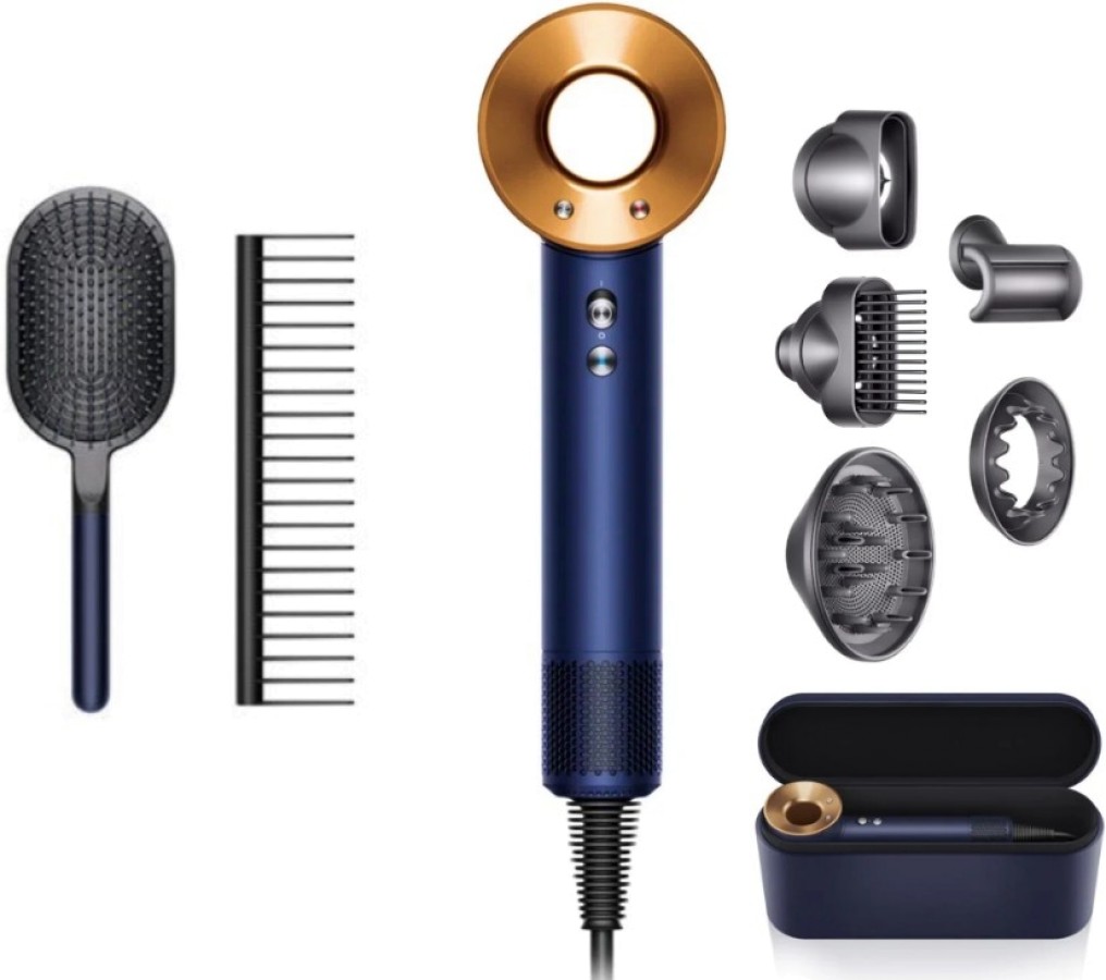 Dyson Supersonic HD07 Prussian  с набором расчесок  Blue/Copper
