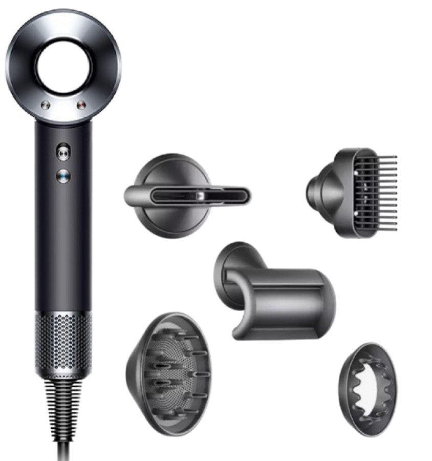 Dyson Supersonic HD08 Black/Bright Nickel
