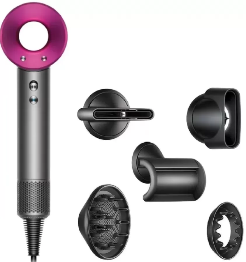 Dyson Supersonic HD08 Nickel/Fuchsia